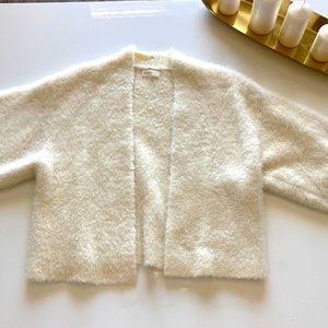 Anthropologie White Kimono Sleeping on Snow